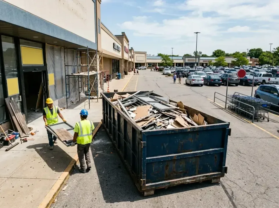 retail-store-renovation-debris-003 — frequently asked questions, Roll-off Dumpster Rentals in Manchester, MD